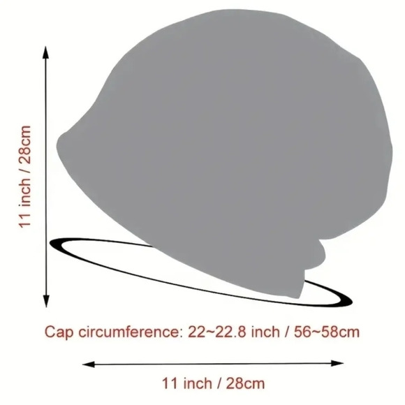 Bohemian style beanie, unisex, green - Picture 2 of 3